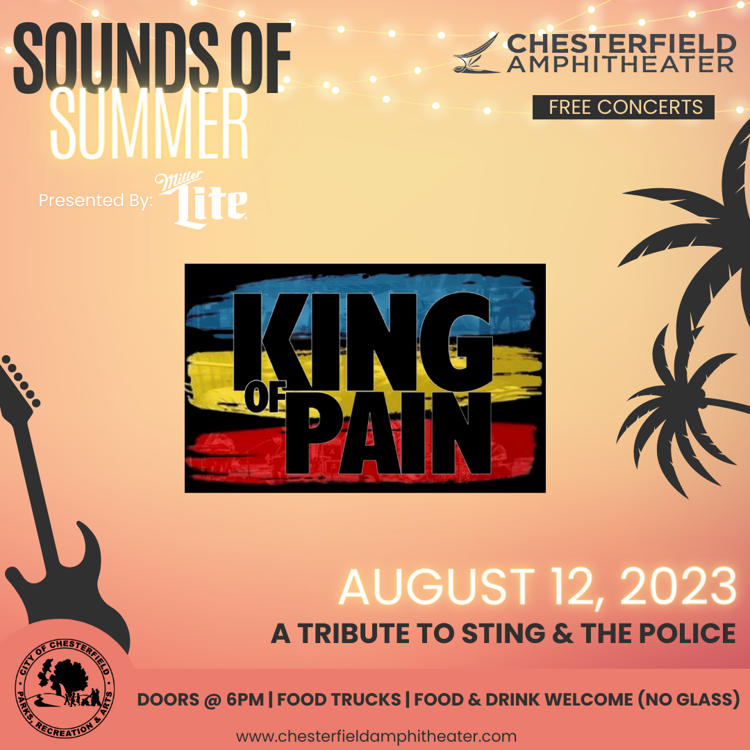 King of Pain A Tribute to Sting & The Police